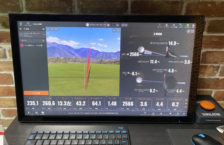 ドライバー上達の秘密、ぜひお試しあれ！INDOOR GOLF IMPACT ZONE