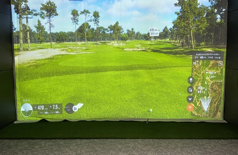 ゴルフをもっと身近に、辰巳のインドアゴルフでスイングアップ！INDOOR GOLF IMPACT ZONE