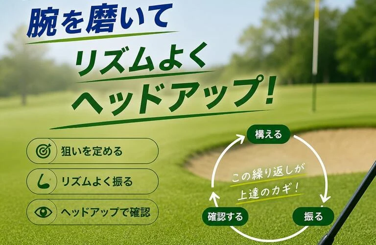 ショートゲームの腕を磨いてリズムよくヘッドアップ！INDOOR GOLF IMPACT ZONE