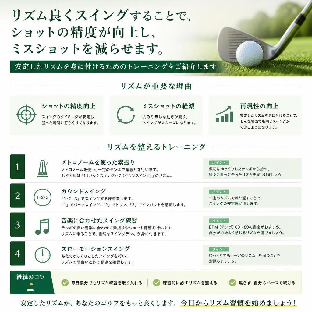 リズムの重要性
