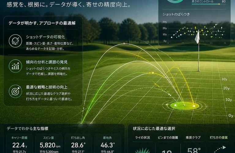 データで進化するゴルフのアプローチ技術！ INDOOR　GOLF　IMPACT　ZONE