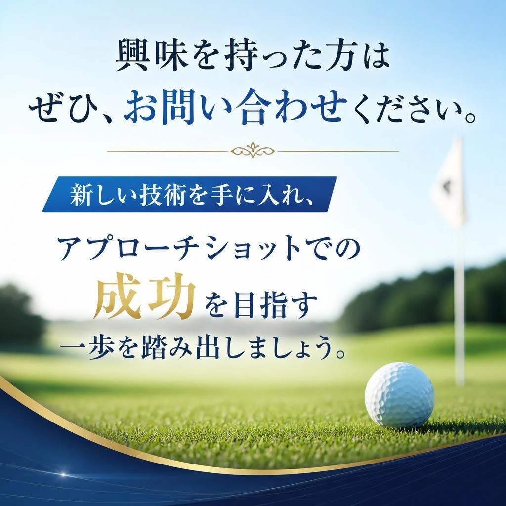7. お問い合わせで新しいゴルフライフをスタート