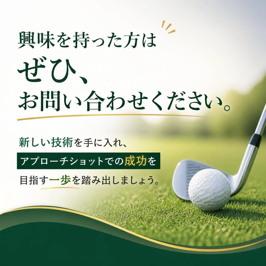 7. お問い合わせで新しいゴルフライフをスタート