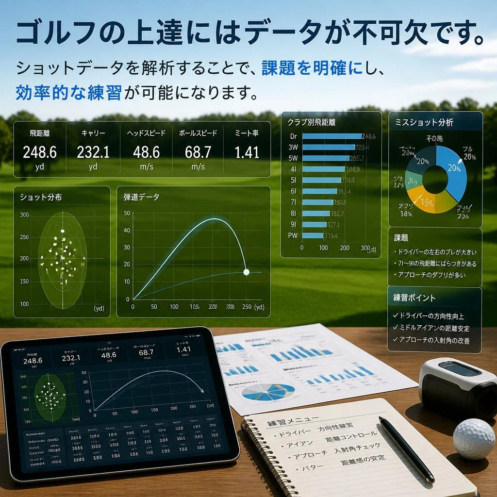 データに基づいて練習するメリット