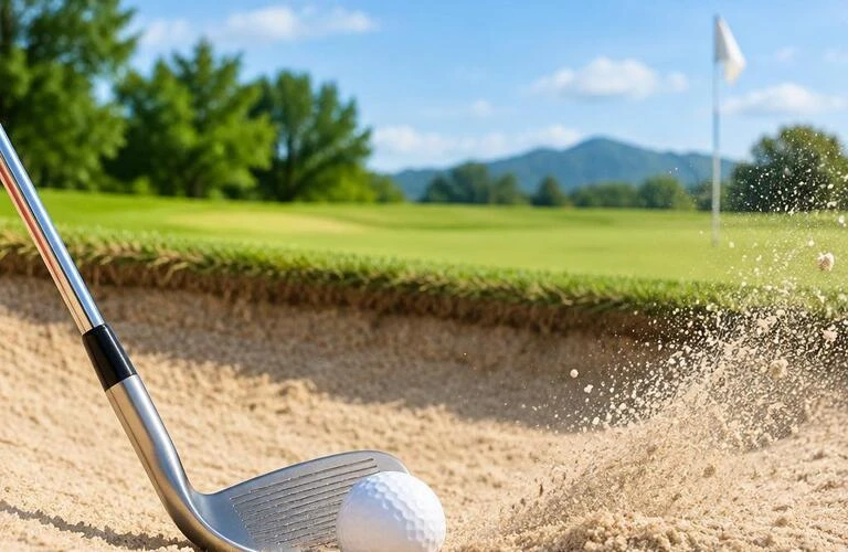 バンカーが怖いを、「出せる自信」に変える。女性のための攻略レッスン！INDOOR GOLF IMPACT ZONE